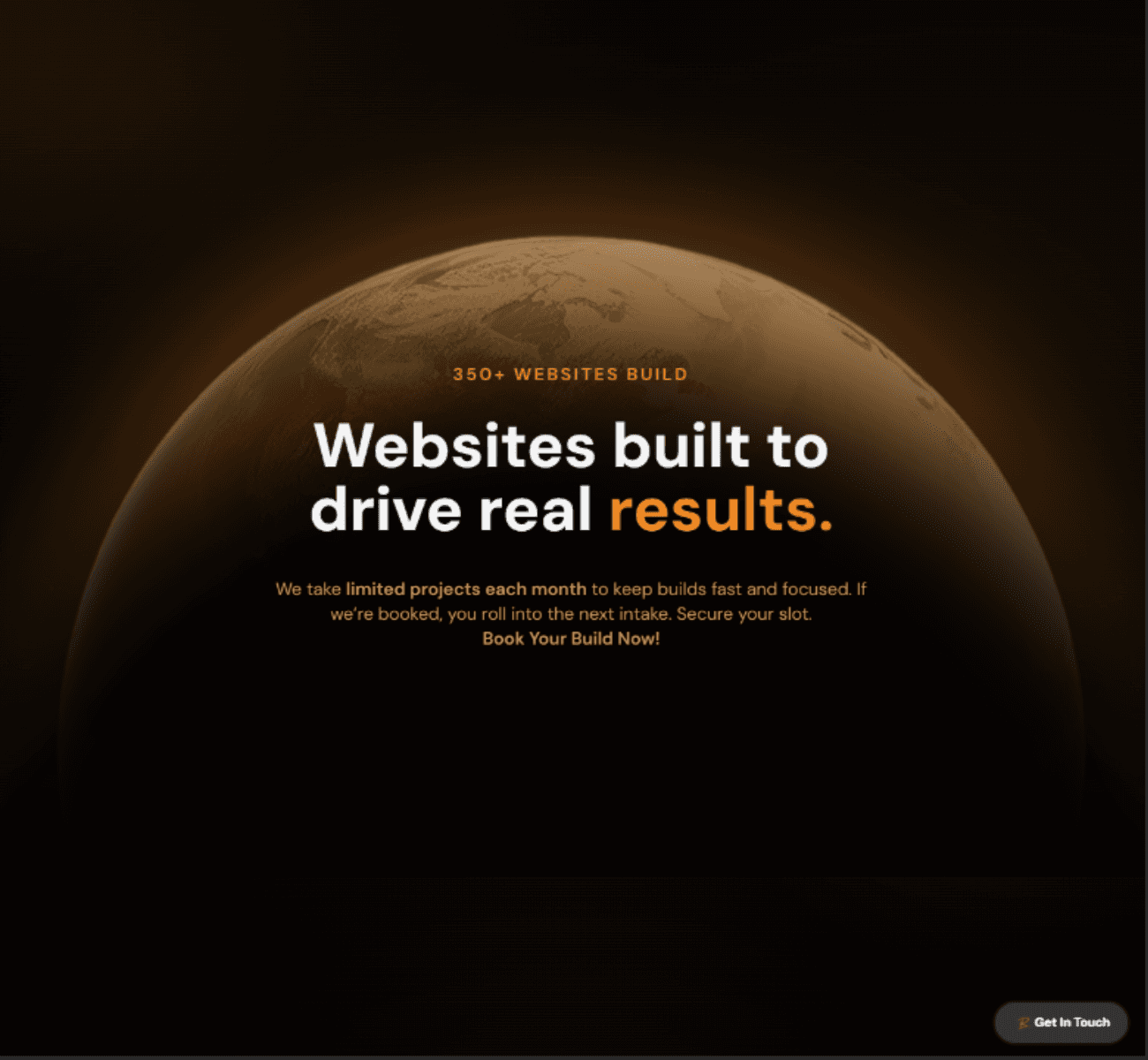 Website With Robin inner page preview