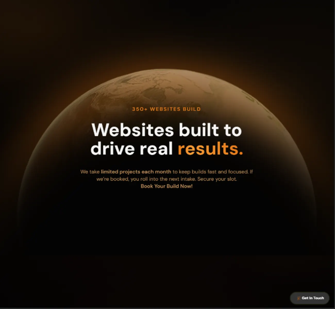Website With Robin inner page preview