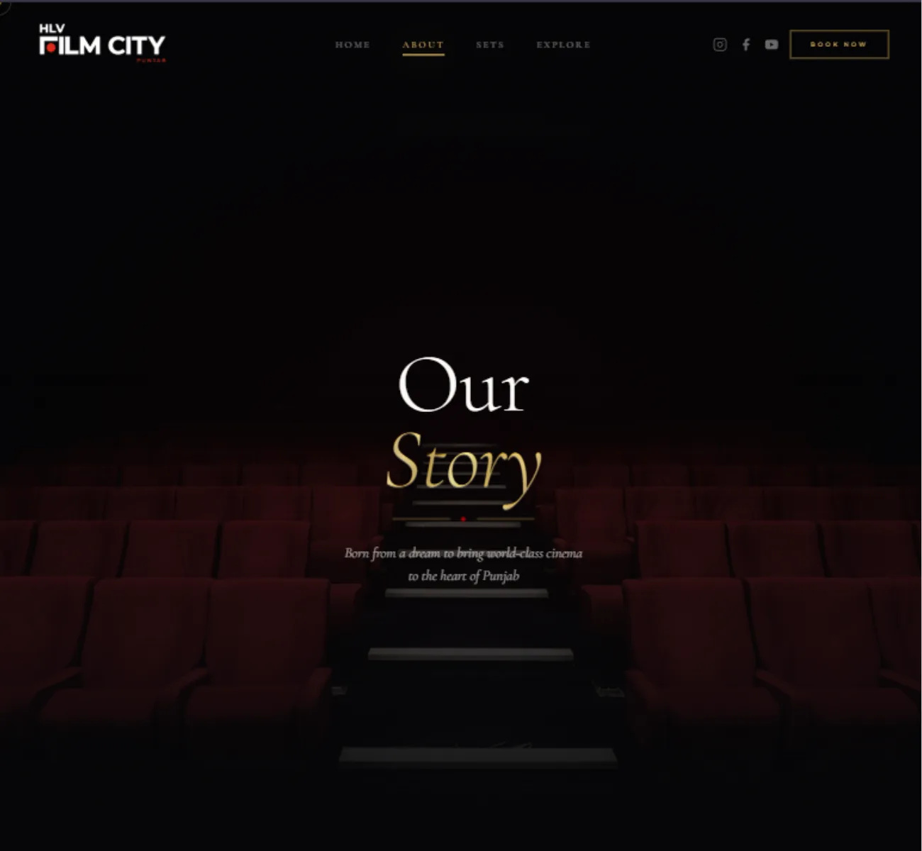 FIlmcity website feature section preview