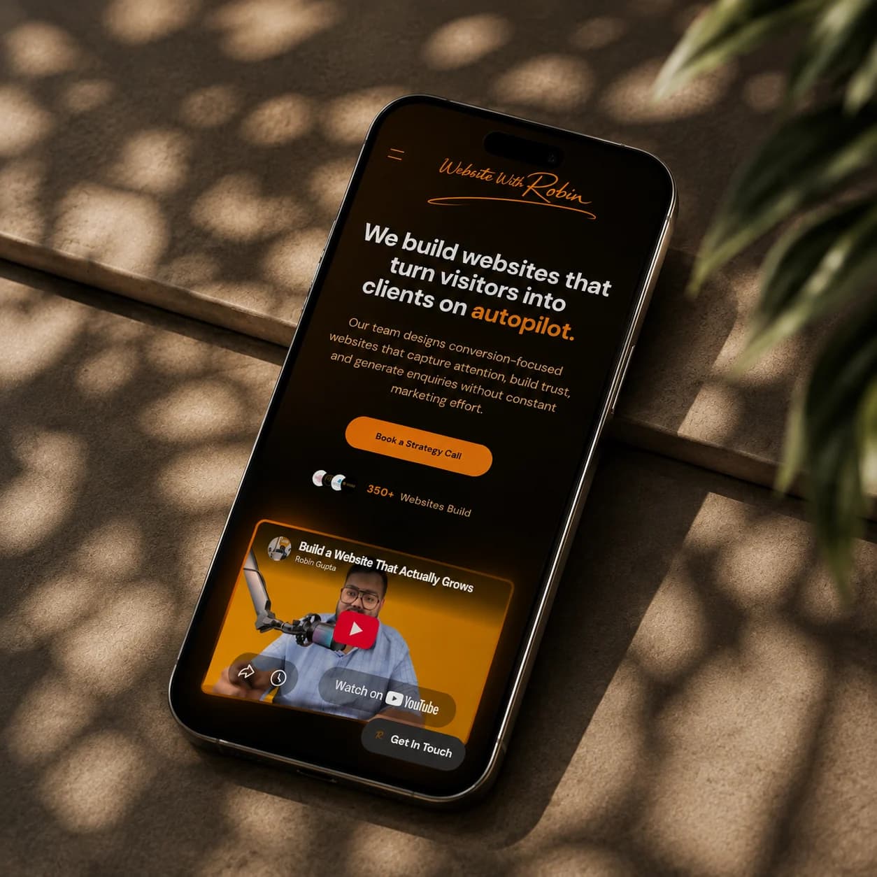 Website With Robin project preview